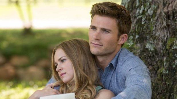 Courting: Britt Robertson and Scott Eastwood play a couple who must fight to stay together in <i>The Longest Ride</i>.