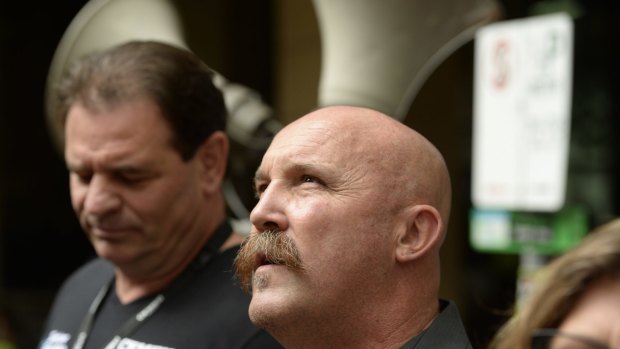 CFMEU bosses John Setka (left) and Shaun Reardon allegedly blackmailed Boral executives.