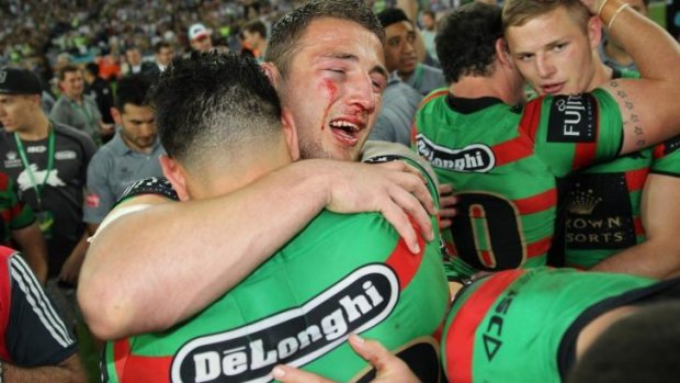 A man for the occasion: English warrior Sam Burgess.