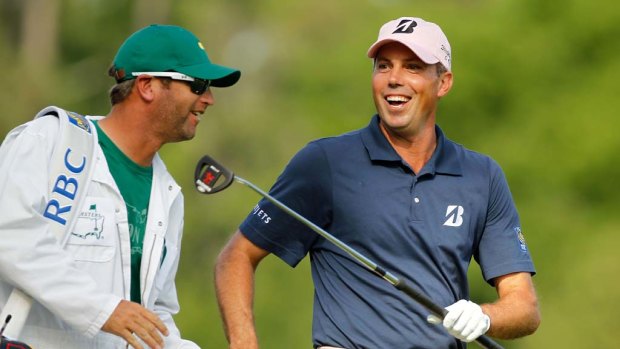 Matt Kuchar is one of the more colourful contenders, not scared to show his emotions.