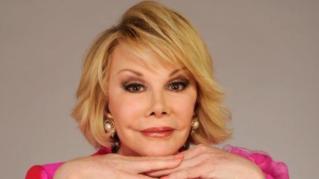 Sponsored posts promoting Apple products have appeared on the late Joan Rivers' social media accounts.