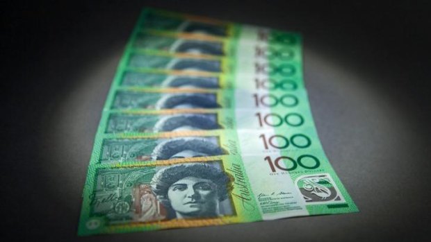 The Aussie dollar was the weakest performing major currency in trading overnight, market watchers said.