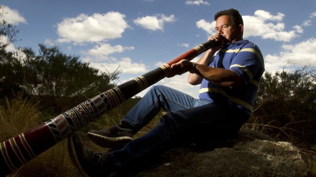 Former footballer Colin McKinnon-Dodd says didgeridoo playing helped him enormously after lung cancer surgery.