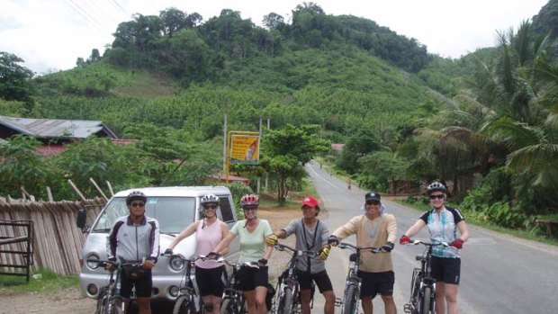 A Soulfit Adventures cycling adventure in Laos.