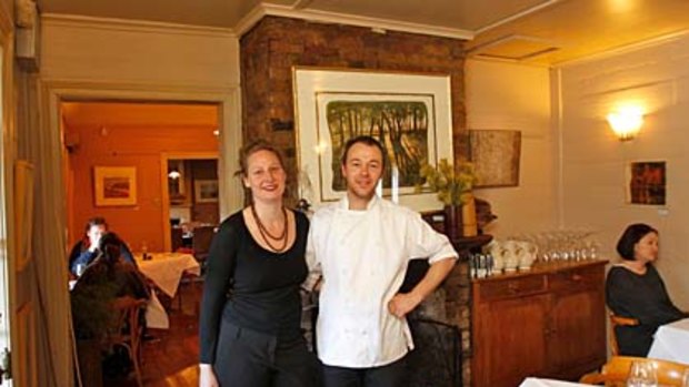 Lochiel House, restaurant owners and chefs, Monique Maul and Anthony Milroy.