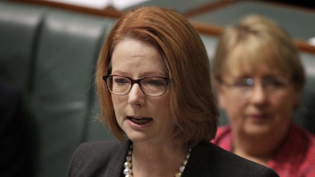 Prime Minister Julia Gillard.