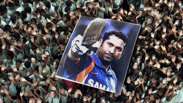 Sachin Tendulkar achieved a god-like status in India.