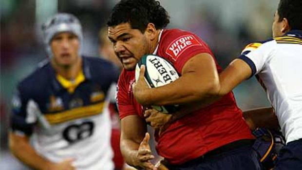 Former Queensland Reds forward Rodney Blake will join the Melbourne Rebels.