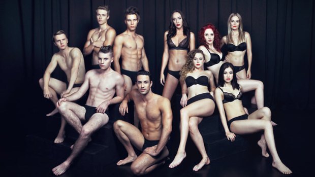 Oscar Theatre Company's well-rounded cast of BOY&GIRL, playing at the Brisbane Powerhouse.