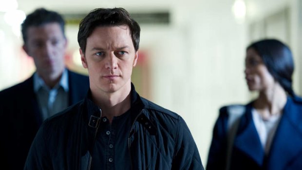 Slick and charismatic: James McAvoy.