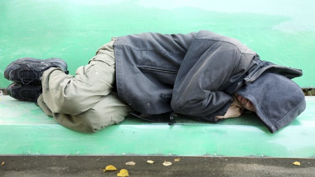 Many people sleeping on the streets were abused as children.