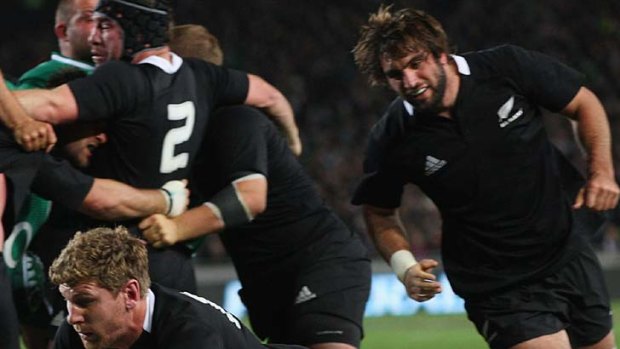 Adam Thomson has been named in the All Blacks starting side to replace Victor Vito.