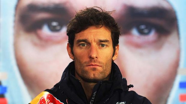 Mark Webber during day one of winter testing at the Ricardo Tormo Circuit on February 1, 2011 in Valencia, Spain.