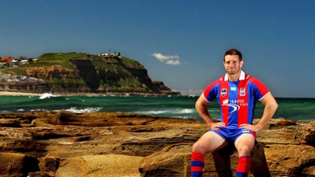 No place like home &#8230; Danny Buderus is back with the Newcastle Knights at the start of an exciting season for the club.
