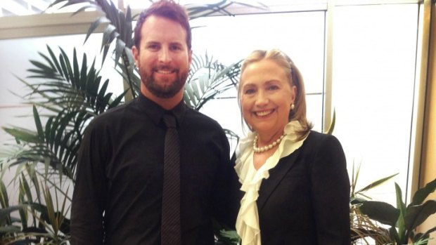 Perth hairstylist Daniel Hemsley was put in charge of US Secretary of State Hillary Clinton's hair on her recent trip down under.