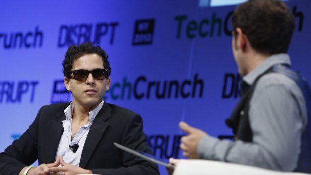 Ousted: Mahbod Moghadam, left, co-founder of Rap Genius.