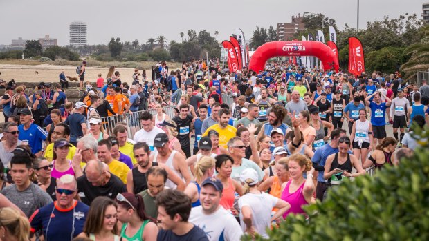 Thousands of runners have competed in the Sunday Age City2Sea.
