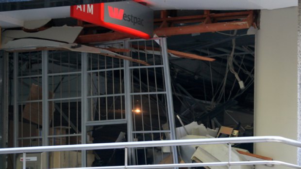 Another ATM was blown up this morning, this time in North Sydney.