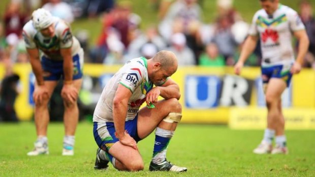 Terry Campese is staring down the wooden spoon with his Raiders