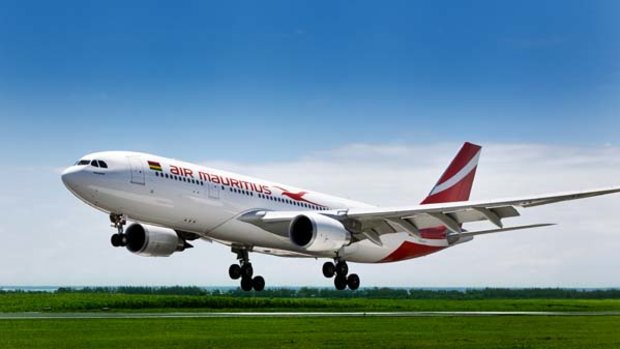 Air Mauritius's plane was a little worn, despite only being four years old.