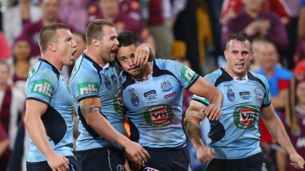 Fire in the belly: Josh Reynolds was disappointed with the outcry after the first Origin match.