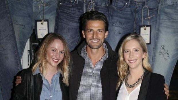Alethea Larkin, Tim Robards and Beth Crawford at Jeans for Genes.