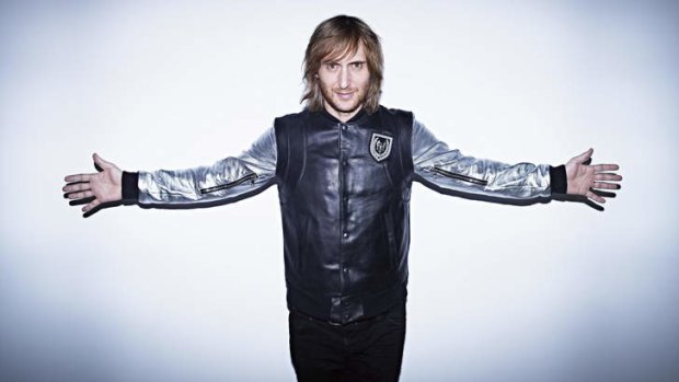 One of the headline acts: David Guetta.