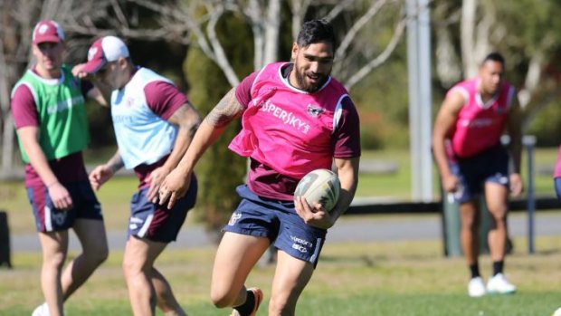 Manly's Jesse Sene-Lefao believes his second occupation helps to round out his life.
