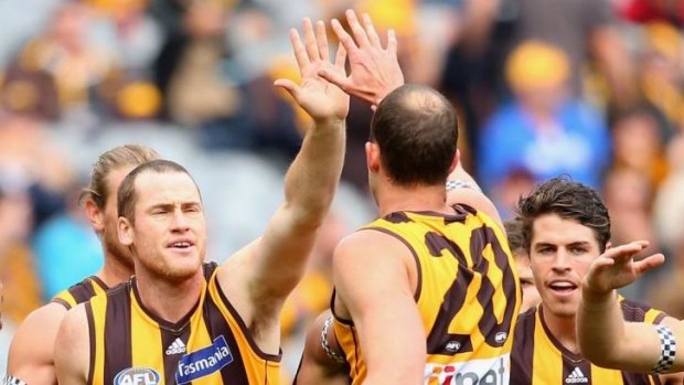 Jarryd Roughead nsists Hawthorn does not hold any grudge against its departed dual premiership superstar.
