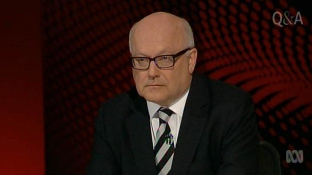 Attorney-General George Brandis: "This is not a law about journalists, this is no more about journalists than drink-driving is about journalists." 
