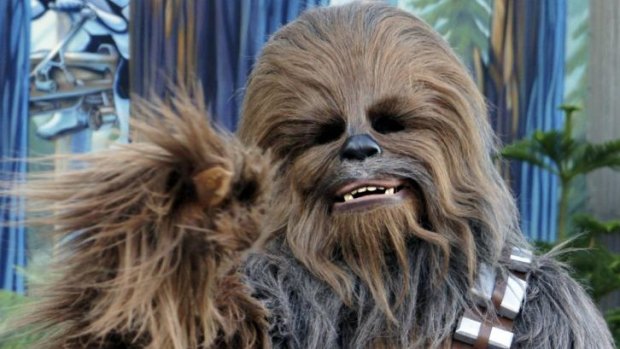 Chewbacca returns: "Star Wars: The Force Awakens" will be released in December 2015.