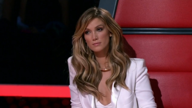 Delta Goodrem unleashed a full repertoire of death stares, after an argument with fellow judge Jessie J.