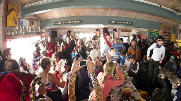 Cloud Nine on Highlands Mountain offers Aspen's most entertaining lunch.