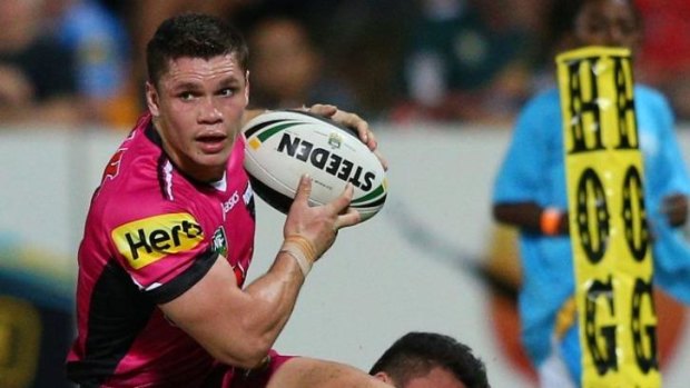 Looking north: Former Penrith utility back James Roberts has attracted the Titans' interest.