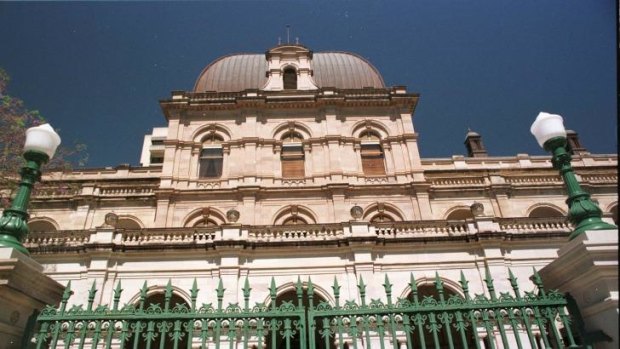 Exterior of Queensland's Parliament House.
