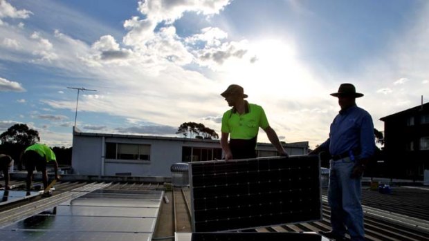 Uncertain future ... Australia's solar industry needs clear and defined rules.