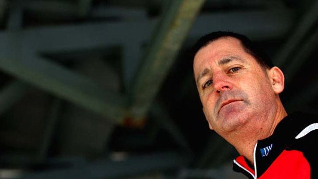 In and out: Ross Lyon has jumped from St Kilda to Fremantle.