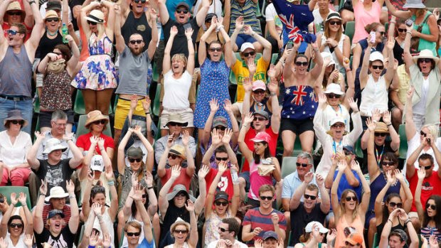 "Our tennis coverage is in line with some of our best years": Channel Seven spokesperson.