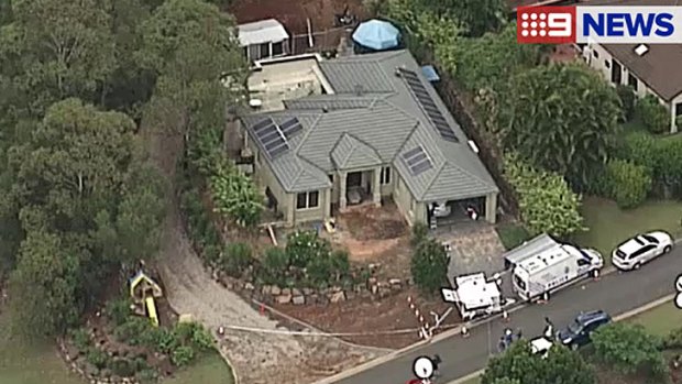 Police at a Gold Coast home they believe could be connected to the disappearance of Novy Chardon.