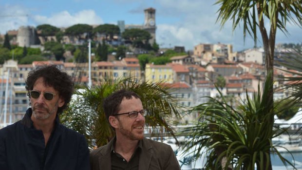 Joel (left) and Ethan Coen in Cannes on May 19, 2013.