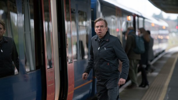 Timothy Spall in The Commuter episode. 