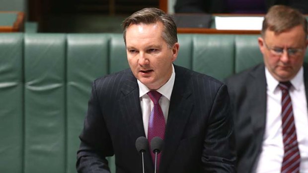 Standing by budget forecasts: Chris Bowen.