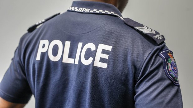 Police are investigating an armed robbery in Wavell Heights on Saturday morning where the robber crashed his motorbike while fleeing the scene.