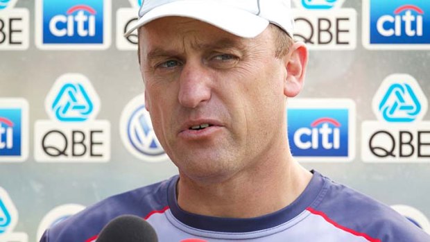 "We don't spend time gazing at the ladder because it's pointless" ... John Longmire.
