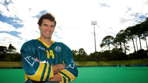 Tristan Clemons plays for the Australian Kookaburras hockey team.