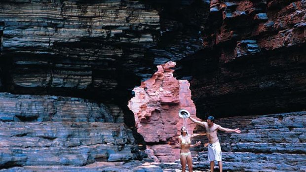 Stunning ... Karijini National Park in the Pilbara.