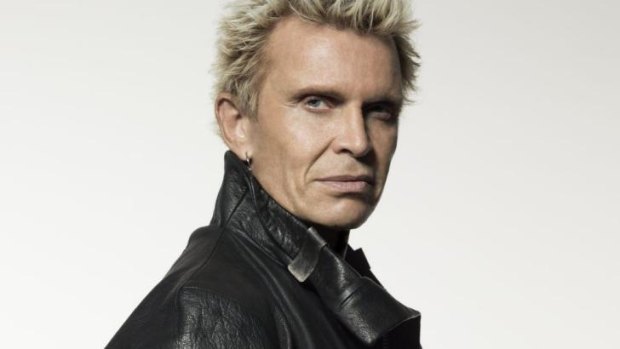 Stop scowling, this isn't serious: Billy Idol.