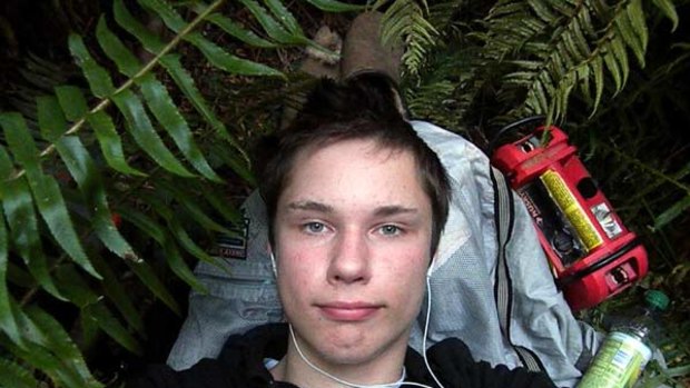 Definitive image . . . a photo of Colton Harris-Moore which police found on a stolen digital camera they recovered.