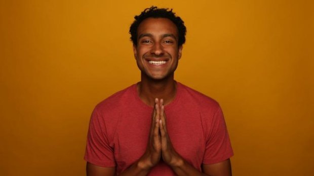 Performance anxiety: Stand-up comedian Matt Okine says he gets more nervous the more successful he becomes. 