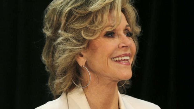Academy Award-winning actress and fitness icon Jane Fonda.